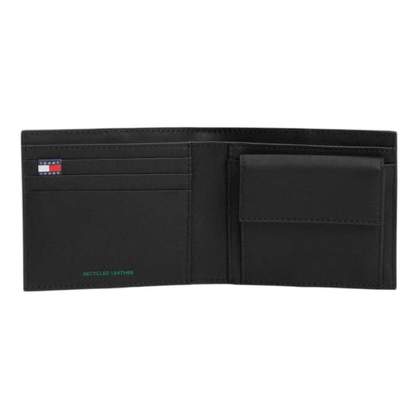 Tommy Jeans Tri-Fold Leather Card Wallet