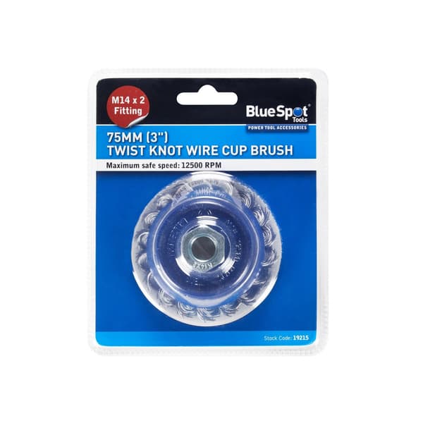 Bluespot Tools Twist Knot Cup Brush