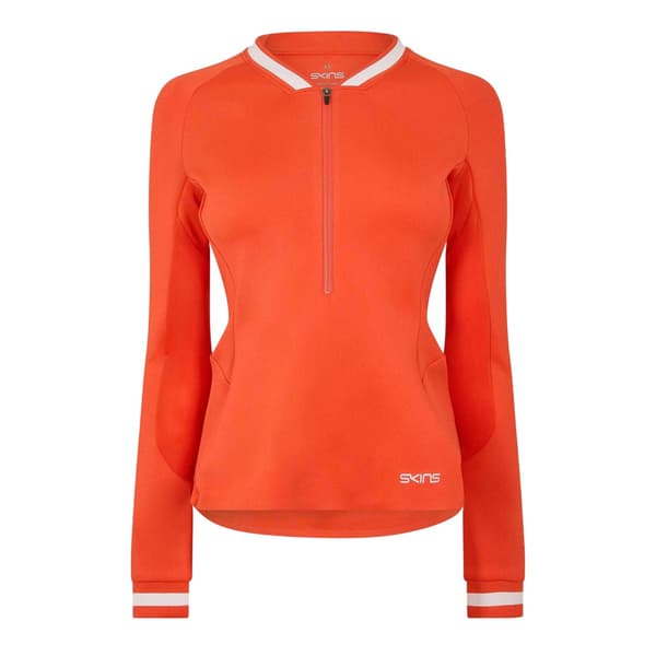 Skins Dam/Kvinnor Quarter Zip Underställströja