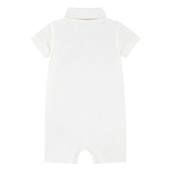Lacoste Baby Core Embroidered Logo Romper