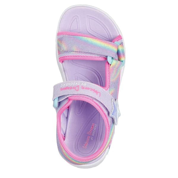 Skechers Flickande Enhörningssandaler för flickor