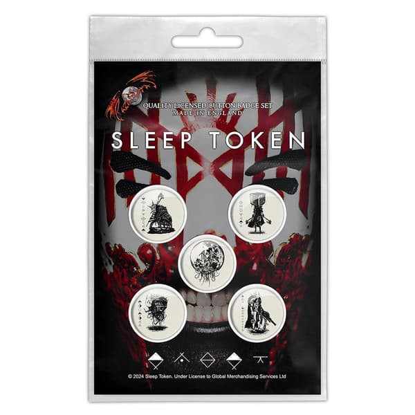 Sleep Token Vessel Mask-märke (5-pack)