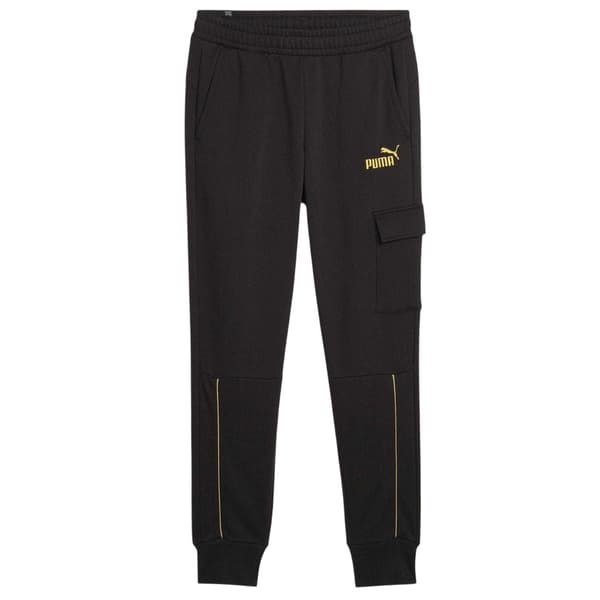 Puma Mens Logo Regular Cargo Jogging Bottoms