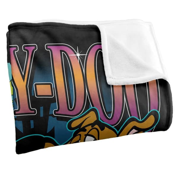 Scooby Doo Bootleg Soft Touch Blanket