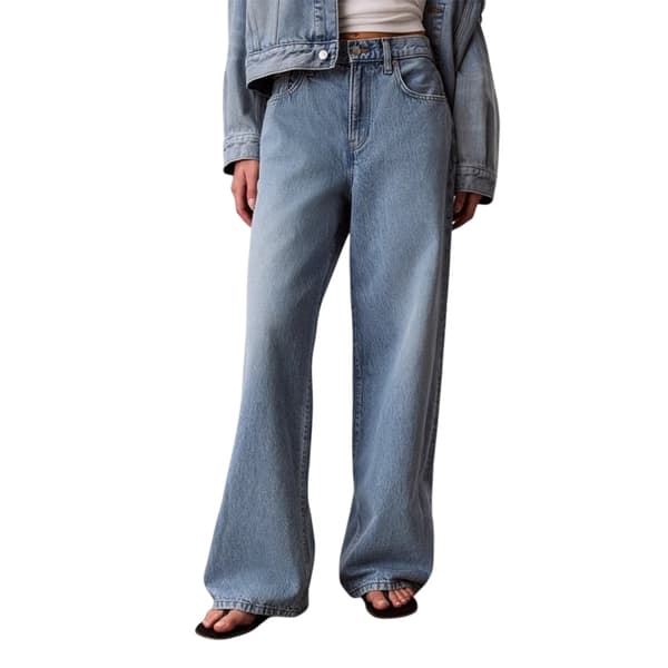 Calvin Klein Jeans med brede ben til kvinder/damer