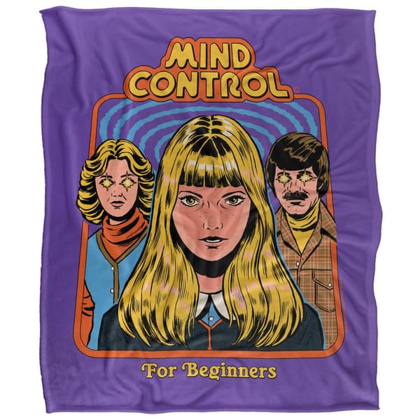 Steven Rhodes Mind Control For Beginners Soft Touch Blanket