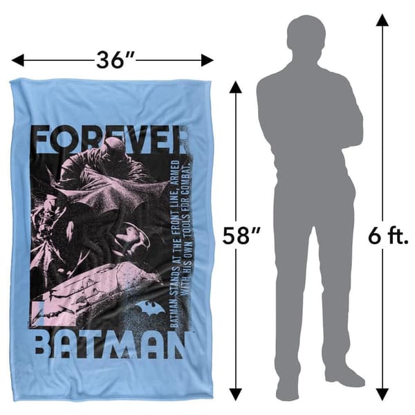 Batman Forever Cover Soft Touch Blanket