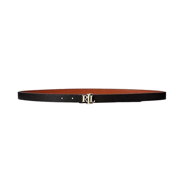 Ralph Lauren Dam Monogram Läderbälte