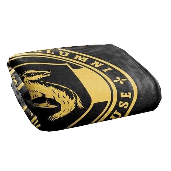 Harry Potter Hogwarts Alumni Hufflepuff Blanket