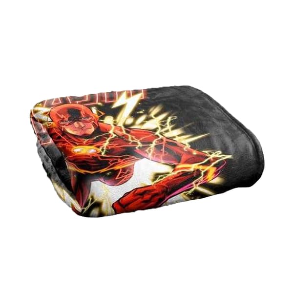JLA Flash Glow Soft Touch Blanket