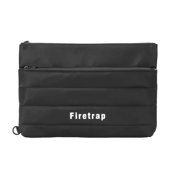 Firetrap Vadderad Crossbody-väska med Logotyp