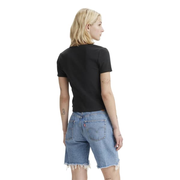 Levis Dam Ribbad V-ringad Topp