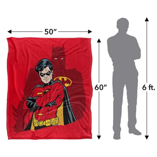 Batman Robin Wingman Soft Touch Blanket
