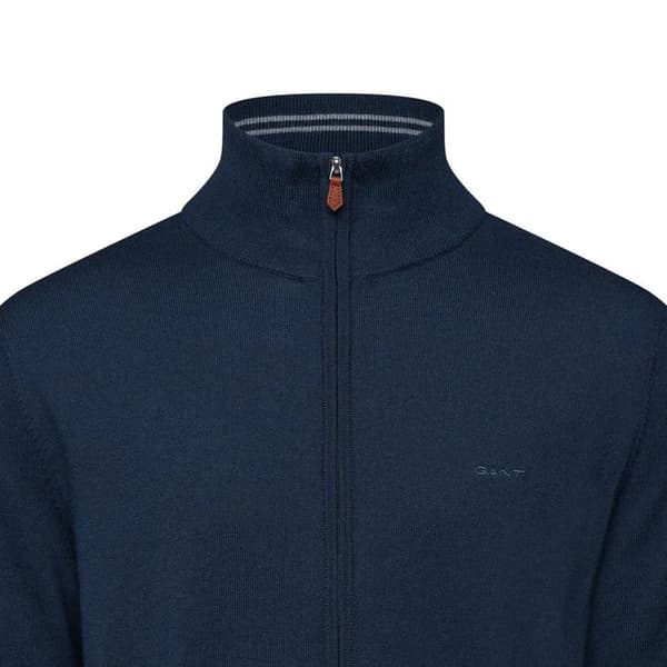 Gant Herrar Texturerad Bomullsfleecejacka
