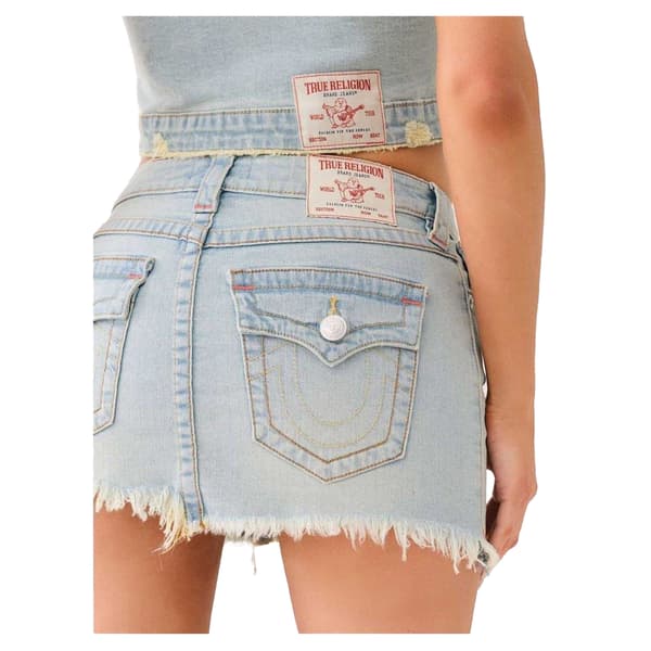 True Religion Dam Sadie Denim Minikjol