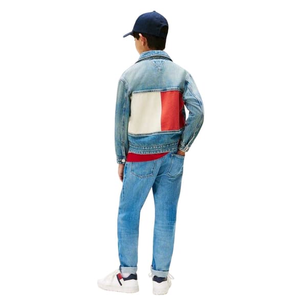 Tommy Hilfiger Barn/Kids Flag Denimjacka