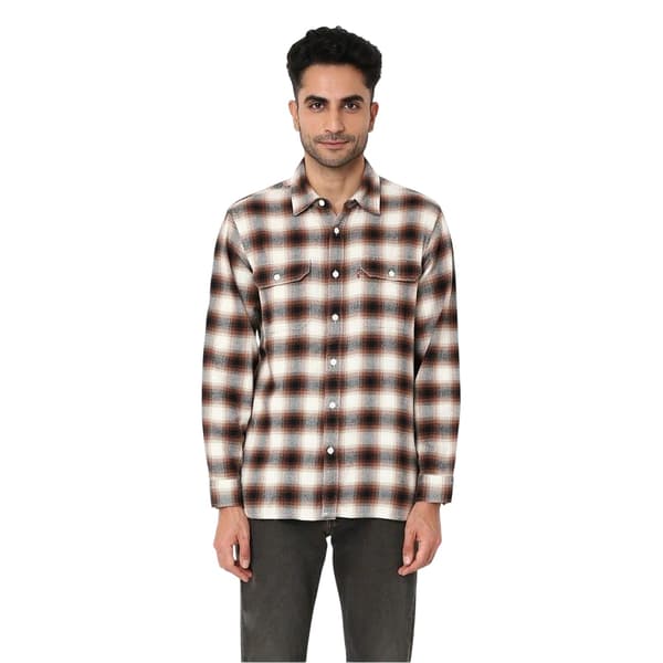 Levis Miesten Ruudullinen Flannel-paita
