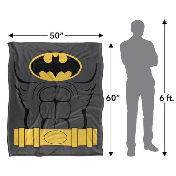 Batman Costume Soft Touch Blanket
