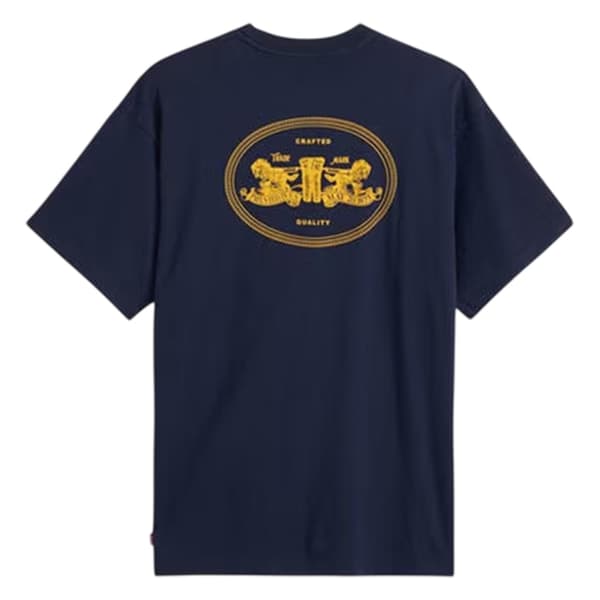 Levis Herr T-shirt med djärv logotyp, normal passform