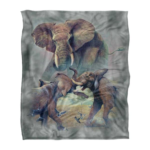 JQ Licensing Silky Fighting Elephants Supersoft-peitto