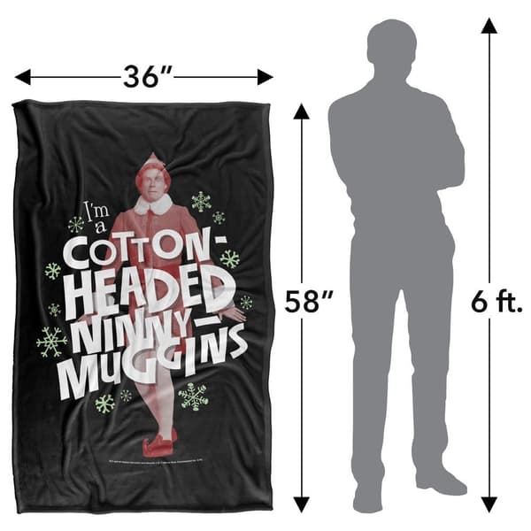 Elf Cottonheaded Ninnymuggins Soft Touch Blanket