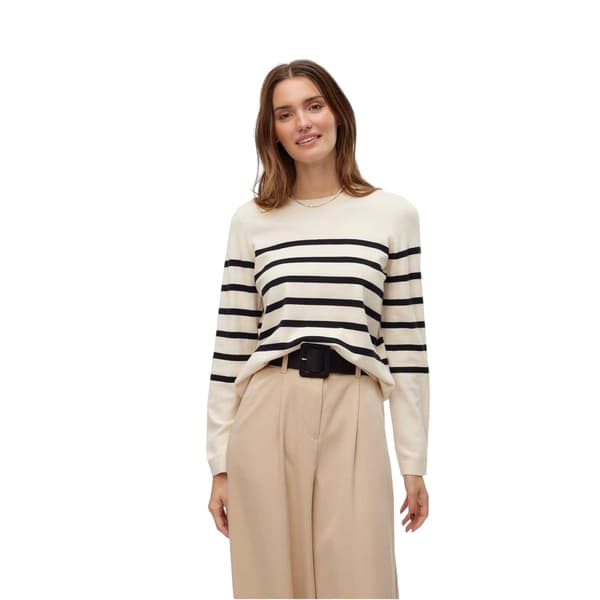 Vero Moda Womens/Ladies Saba Stripe Crew Neck Pullover