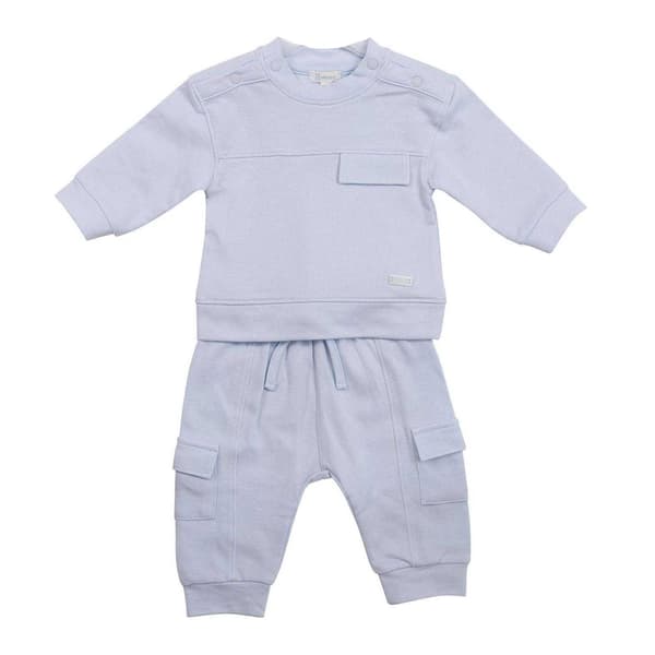 Mintini Baby Enfärgad Lång Pyjamas Set