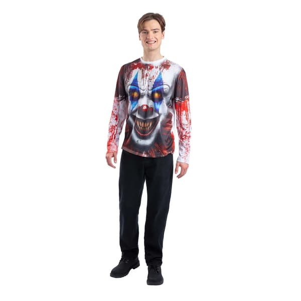 Smiffys Mens Clown Top