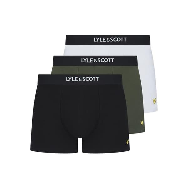 Lyle & Scott Mens Devon Boxer Shorts (Pack of 3)