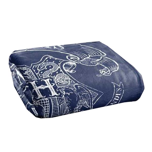 Harry Potter Hogwarts Crest Soft Touch Blanket