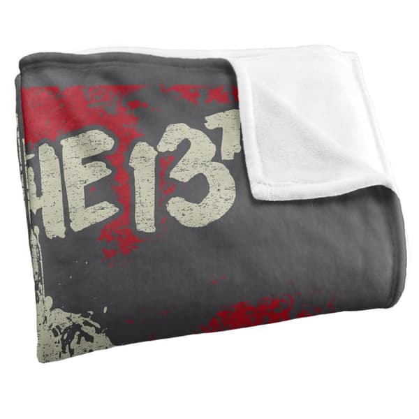 Friday The 13th Drip Jason Voorhees Blanket
