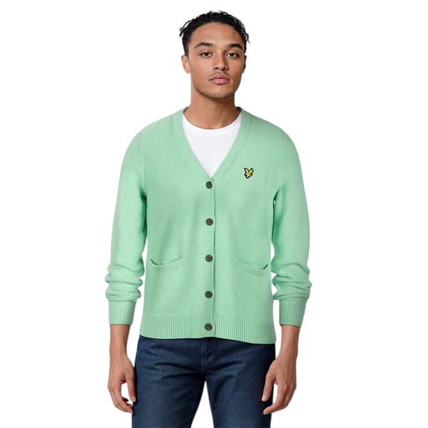 Lyle & Scott Herrkofta med broderad logotyp, normal passform