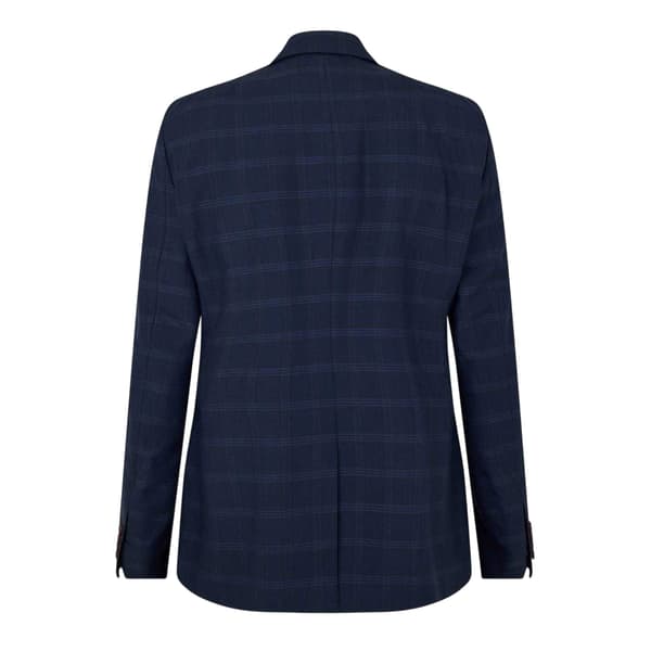 Ted Baker Mens Rust Plaid Flap Pocket Suit Jacket