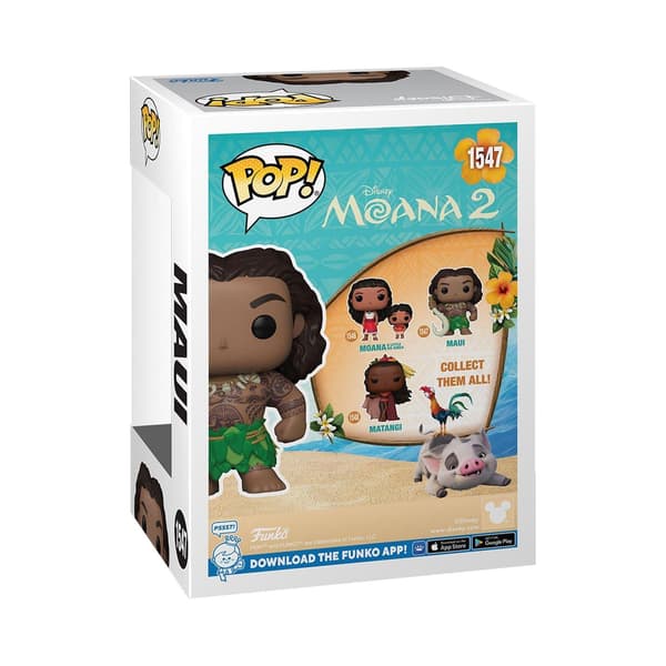 Funko POP! Moana 2 Maui samlarfigur
