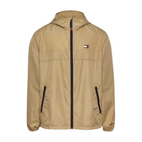 Tommy Jeans Mens Elasticated Cuff Relaxed Fit Windbreak