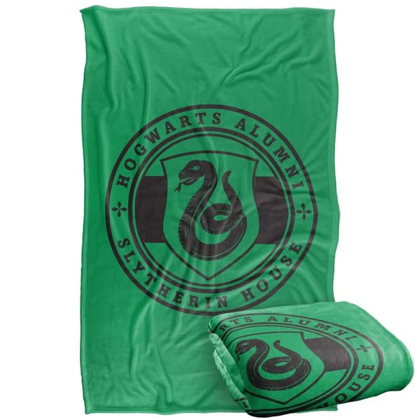 Harry Potter Slytherin Crest Soft Touch Blanket