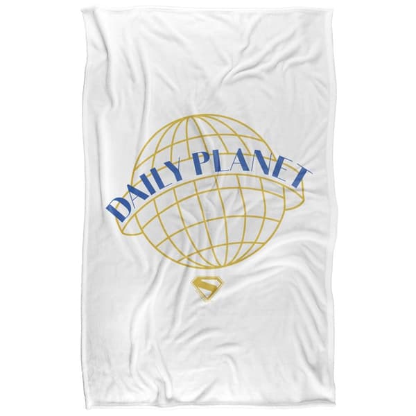 Superman 2025 Daily Planet Icon Soft Touch Blanket
