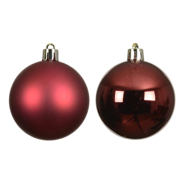 Kaemingk Shatterproof Plain Christmas Bauble (Pack of 6)