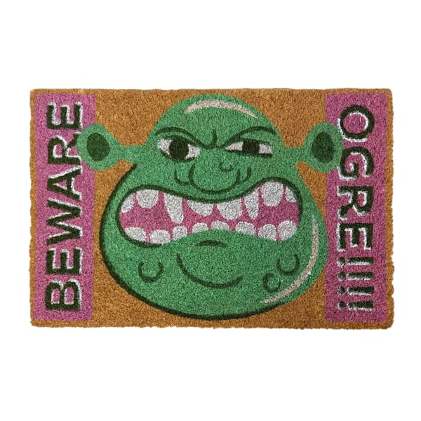Shrek Beware Ogre Coir Door Mat
