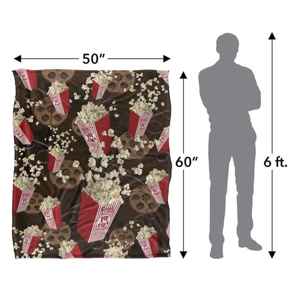 JQ Licensing Silky Popcorn Supersoft Blanket
