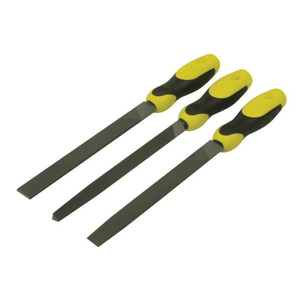 Stanley Hand Tools Handled File Set, 3 Piece