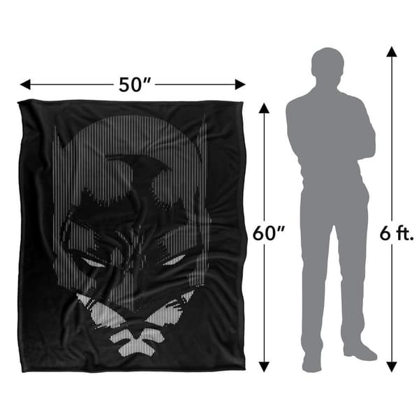 Batman Lines Polyester Soft Touch Blanket