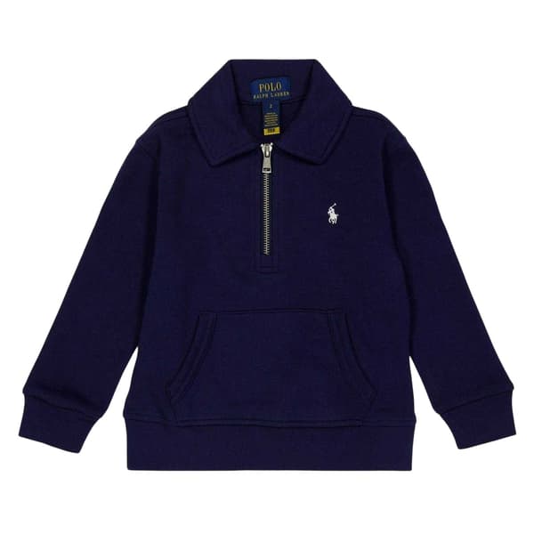 Ralph Lauren Childrens/Kids Quarter Zip Regular Sweatshirt