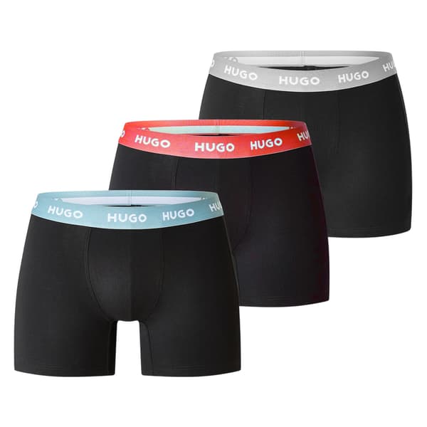 Hugo Herr Upprepande Logotyp Boxer Briefs (3-pack)