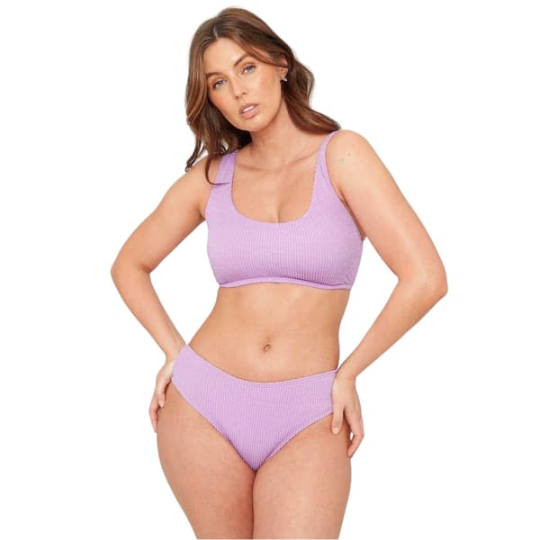 Be You Bikiniunderdel med textur för dam
