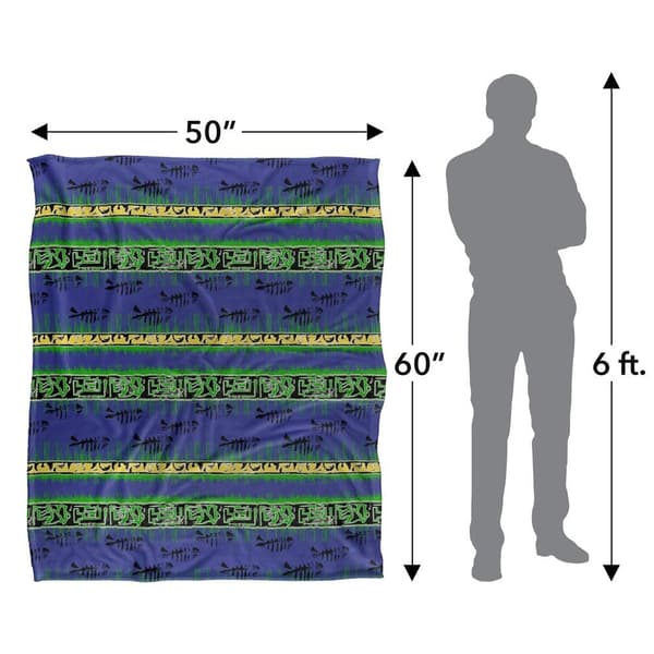 JQ Licensing Silky Tropical Supersoft Blanket