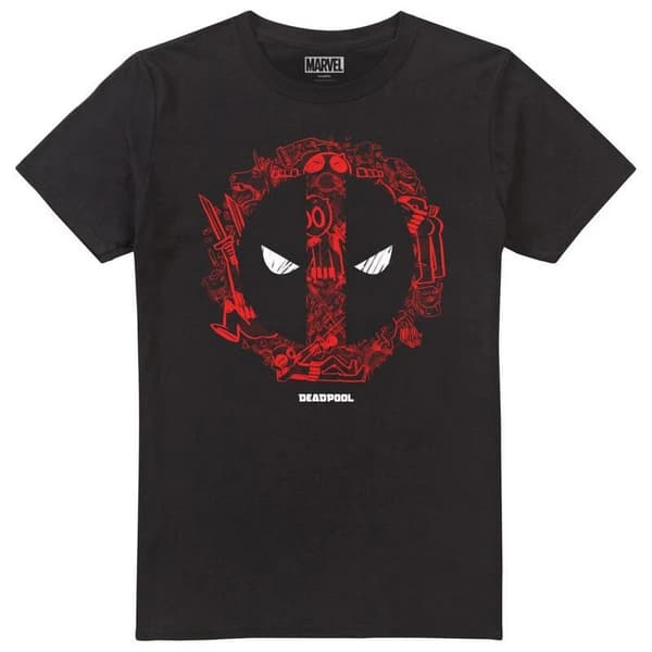 Deadpool Miesten Doodle-logopaita