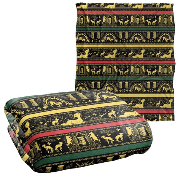 Fantastic Beasts: The Secrets of Dumbledore Silky Brazil Pattern Supersoft Blanket