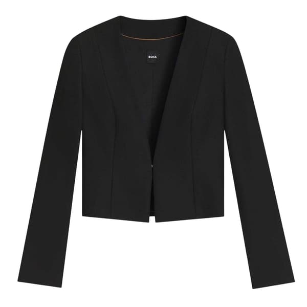 Boss Womens/Ladies Deep V Regular Cropped Blazer