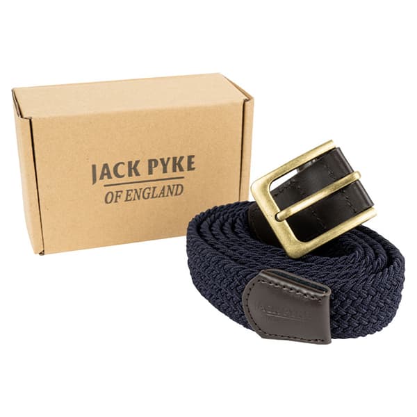Jack Pyke Herr Countryman Läderkantat Elastiskt Midjebälte
